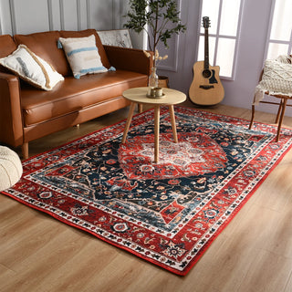 Retro Ethnic Carpets Rug – Vintage Turkish & Persian Style