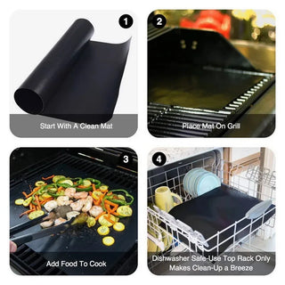 FlameGuard Non-Stick BBQ Grill Mat