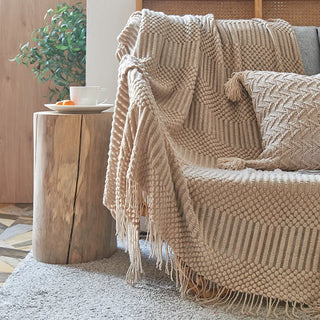 NordicWoven Knitted Blanket
