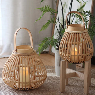 WovenGlow Bamboo Lantern