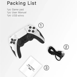 GAMINJA P48 Wireless Gamepad – Precision Control for PS4, PS3, and PC