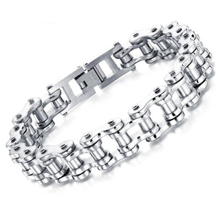Punk Rock Biker Stainless Steel Bracelet