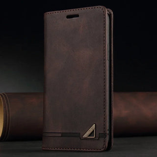Anti-Theft Wallet Flip Leather Case