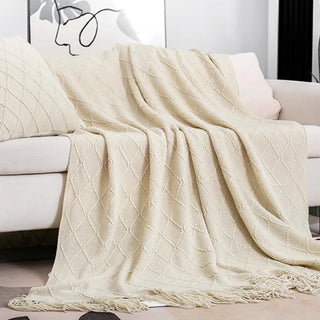 NordWeave Tassel Throw