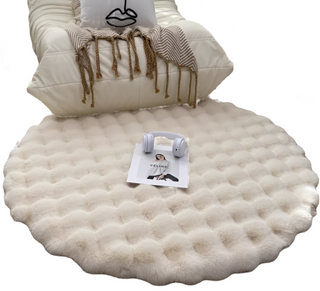 Luxury Faux Fur Round Carpets