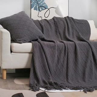 NordWeave Tassel Throw