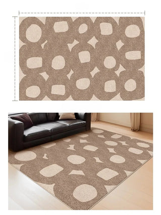 Retro Style Large Area Carpets for Living Room & Bedroom