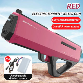 Cheetah X Electric Water Gun/ AUTO‑SHOT Battle Spear Electric Water Gun