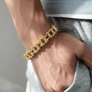 Punk Rock Biker Stainless Steel Bracelet