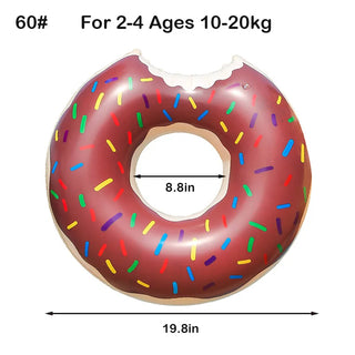 Sweet Splash Donut Swim Ring