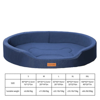 Waterproof Orthopedic Foam Dog Bed