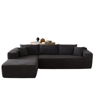 Modern Minimalist 104" L-Shape Couch with Chaise