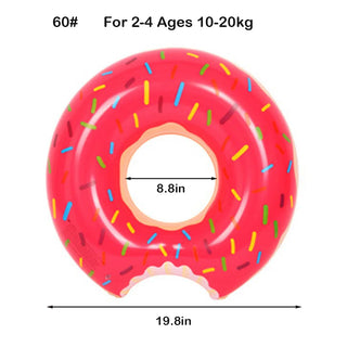 Sweet Splash Donut Swim Ring
