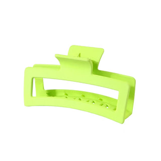 Oversized Frosted Square Hair Clip