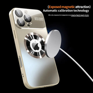 Titanium Metallic Matte Case for iPhone 11–16 Series