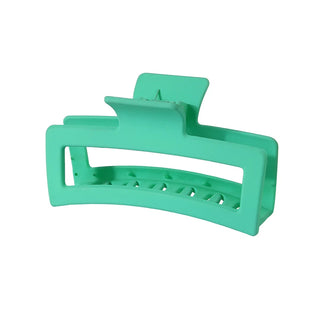 Oversized Frosted Square Hair Clip