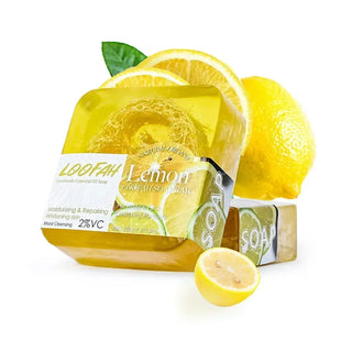Handmade Loofah Soap 5-in-1 Essential Oil Blend (100g)