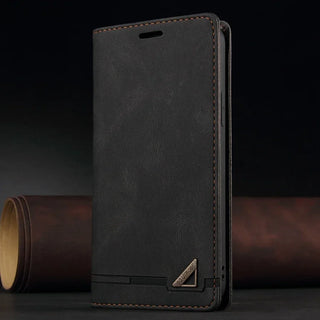 Anti-Theft Wallet Flip Leather Case