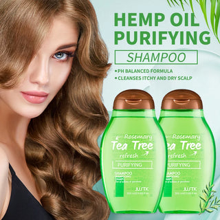 Justk Tea Tree Oil Shampoo – Scalp Balance & Dandruff Control
