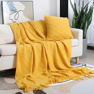 NordWeave Tassel Throw