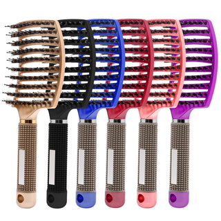 BOAR BRISTLE & MASSAGE Hair Brush