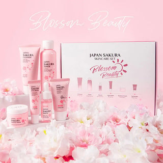 LAIKOU 6-Piece Sakura Skincare Set