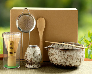 6 Piece Japanese Matcha Tea Set