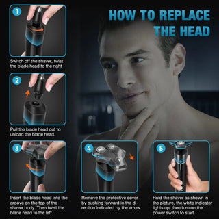 Sejoy KNIGHT 7-in-1 Rechargeable Grooming Kit for Men