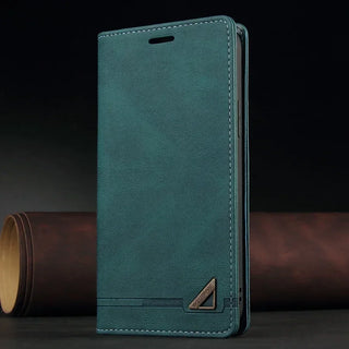 Anti-Theft Wallet Flip Leather Case
