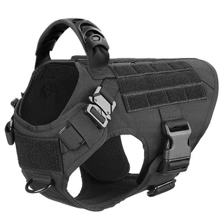 Heavy-Duty 6-Piece Tactical Dog Harness and Leash Set