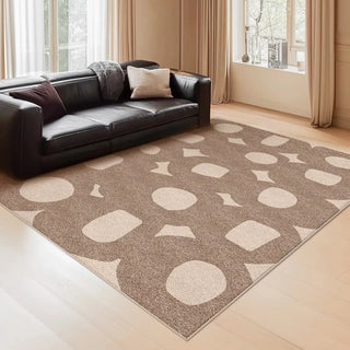 Retro Style Large Area Carpets for Living Room & Bedroom
