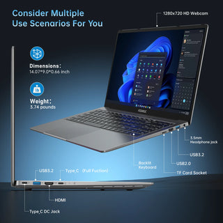 ACEMAGIC AX16 16.1" Ryzen 7 Laptop