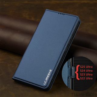 Leather Flip Wallet Case for Samsung Galaxy A and S Series