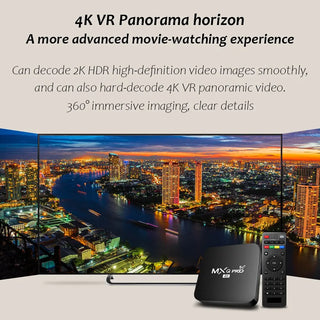 MXQ-PRO 4K Smart TV Box – Turn Any TV into a Smart Entertainment Hub