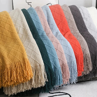 NordWeave Tassel Throw