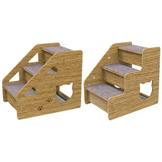 StepPals – 3-Tier Wooden Pet Steps