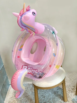Rainbow Spark Unicorn Swim Float