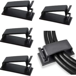 10pcs Cable Fixing Clip – Wire Sorting Buckle Organizer (19×47mm)