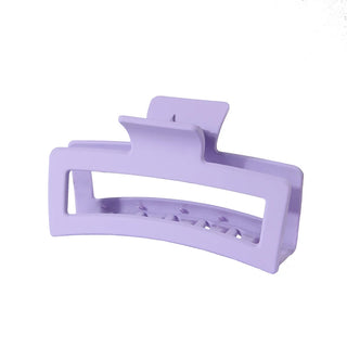 Oversized Frosted Square Hair Clip