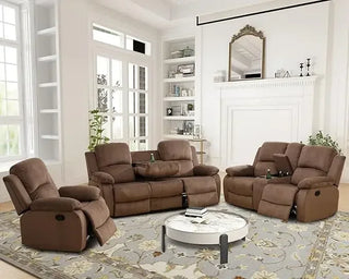 Lynden 3-Piece Reclining Sofa Set