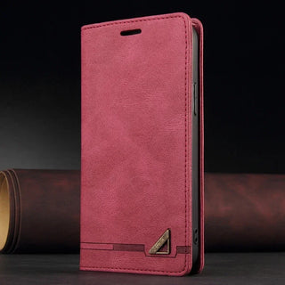 Anti-Theft Wallet Flip Leather Case