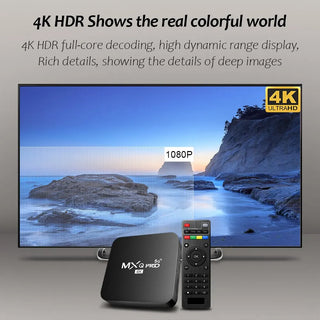 MXQ-PRO 4K Smart TV Box – Turn Any TV into a Smart Entertainment Hub