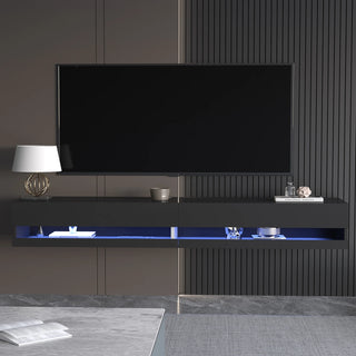LumieFloat 71" LED Floating TV Stand