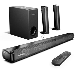 ULTIMEA Apollo S50 – 200W 4.1 Channel Detachable Soundbar with Subwoofer