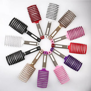 BOAR BRISTLE & MASSAGE Hair Brush
