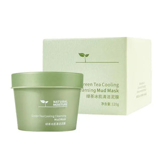 Natural Moisture Green Tea Cooling Cleansing Mud Mask