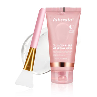 Lakerrain Collagen Jelly Cream & Night Wrapping Mask
