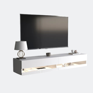 LumieFloat 71" LED Floating TV Stand