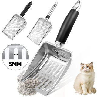 WhiskerClean  Stainless Steel Litter Scoop