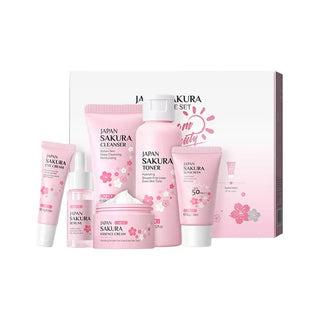 LAIKOU 6-Piece Sakura Skincare Set